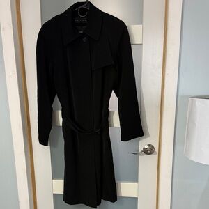 Gallery Black Trench Coat